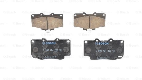 Brake Pad Set, disc brake 0986424268 - image 3