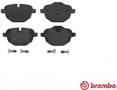 Brake pads rear, Top Quality P06064