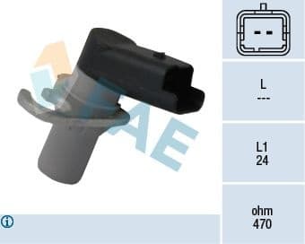Sensor, crankshaft pulse 79117