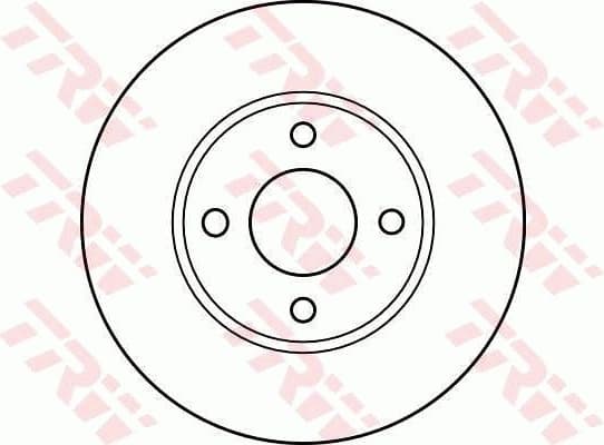 Brake Disc DF4019 - image 2