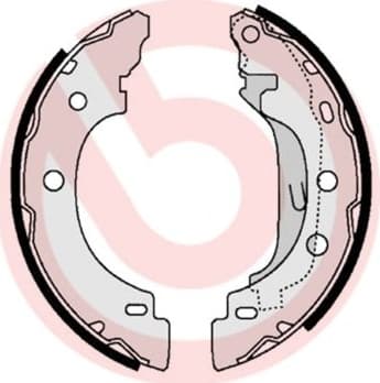 Brake Shoe Set ESSENTIAL LINE S68523