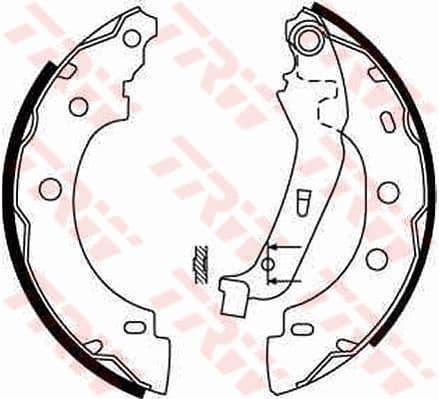 Brake Shoe Set GS8650