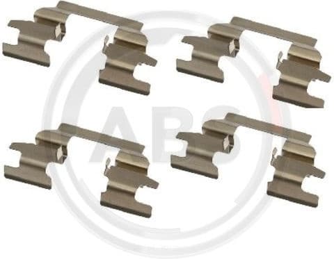 Accessory Kit, disc brake pad 1625Q