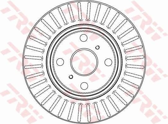 Brake Disc DF4058 - image 2