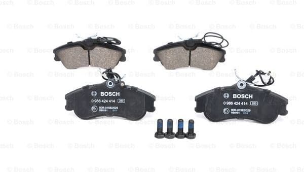 Brake Pad Set, disc brake 0986424414
