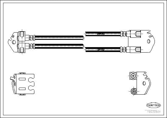 Brake Hose 19032831 - image 2
