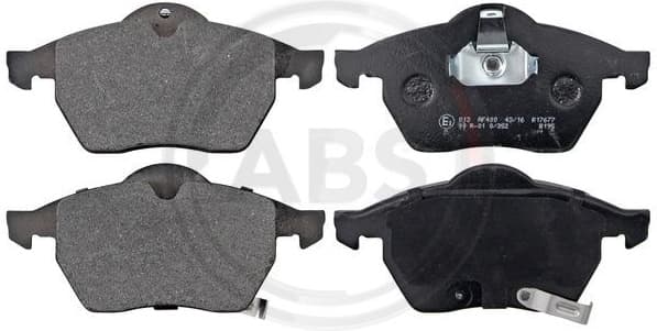 Brake Pad Set, disc brake 37116