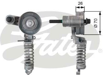 Belt Tensioner, V-ribbed belt DriveAlign™ T38344