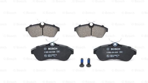 Brake Pad Set, disc brake 0986424635