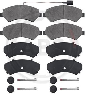 Brake Pad Set, disc brake 37576