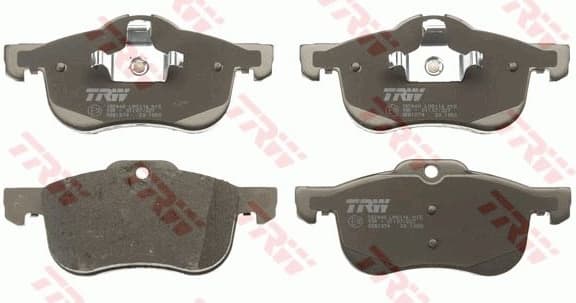 Brake Pad Set, disc brake COTEC GDB1374 - image 2