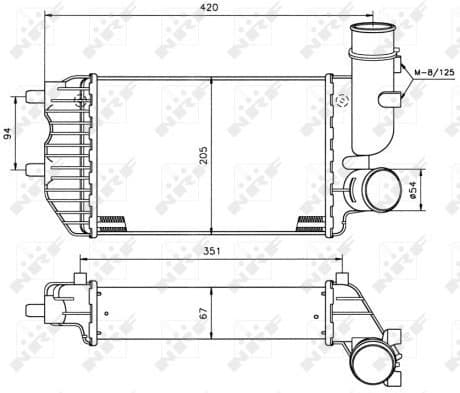 Charge Air Cooler 30066A