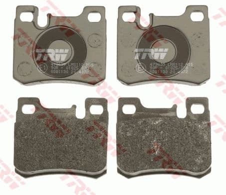 Brake Pad Set, disc brake COTEC GDB1130 - image 2