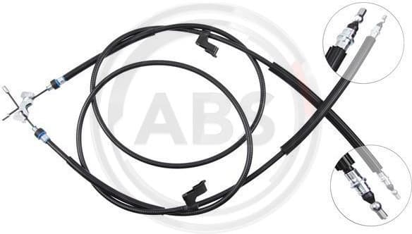 Cable Pull, parking brake K19076