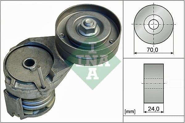 Belt Tensioner, V-ribbed belt 534013830