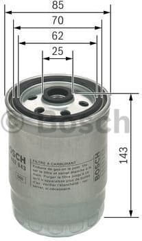 Fuel Filter F026402043 - image 5