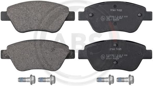 Brake Pad Set, disc brake 37360