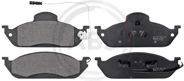 Brake Pad Set, disc brake 37198