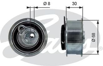 Tensioner Pulley, timing belt PowerGrip™ T43219
