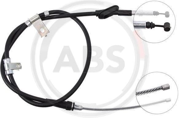 Cable Pull, parking brake K15688