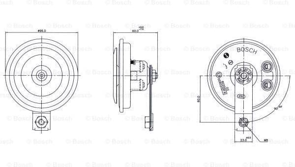 Signal Horn 0986320130 - image 2