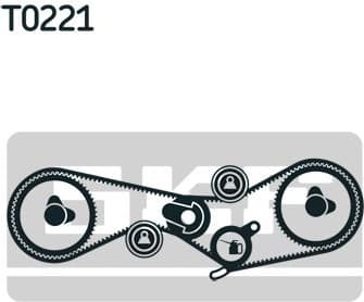 Timing Belt Kit VKMA 03010 - image 2
