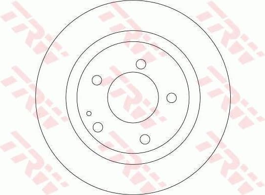 Brake Disc DF4322 - image 2