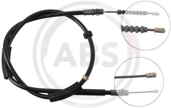 Cable Pull, parking brake K12095