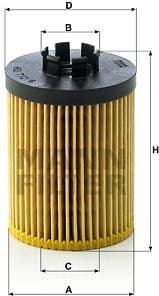 Oil Filter HU712/8X
