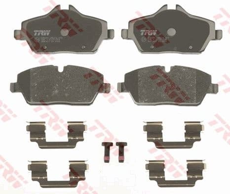 Brake pads front, Top Quality GDB1611 - image 2