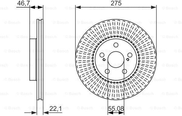 Brake Disc 0986479767