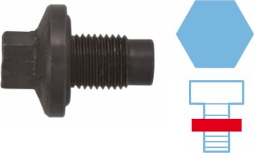 Screw Plug, oil sump 220112S - image 4