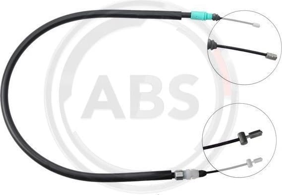 Cable Pull, parking brake K16727