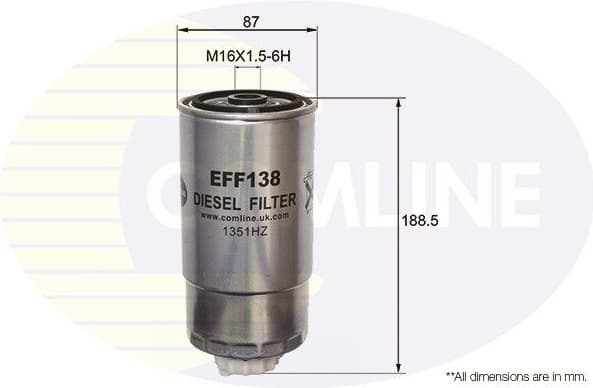 Filter diesel fuel EFF138 - image 2
