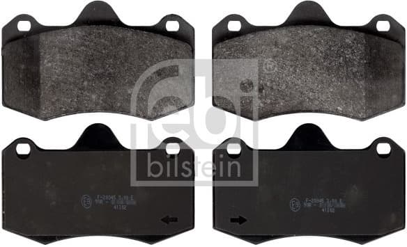 Brake Pad Set, disc brake 116207