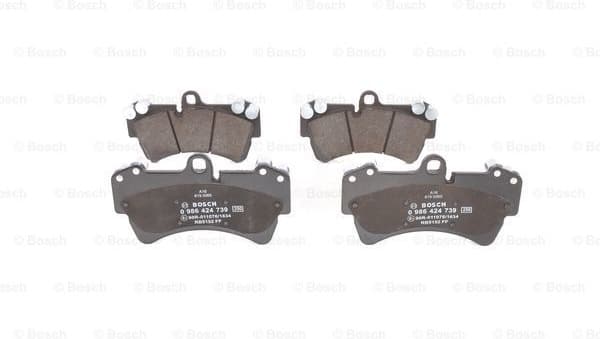 Brake Pad Set, disc brake 0986424739