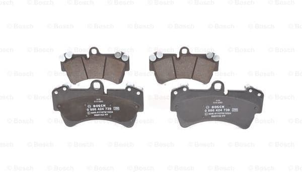 Brake Pad Set, disc brake 0986424739 - image 3