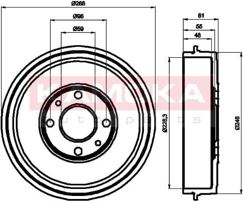 Brake Drum 104047