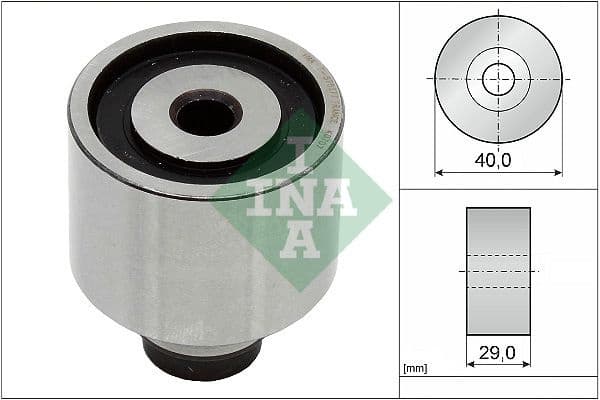Deflection Pulley/Guide Pulley, timing belt 532062310