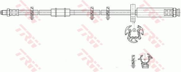 Brake Hose PHB293 - image 2