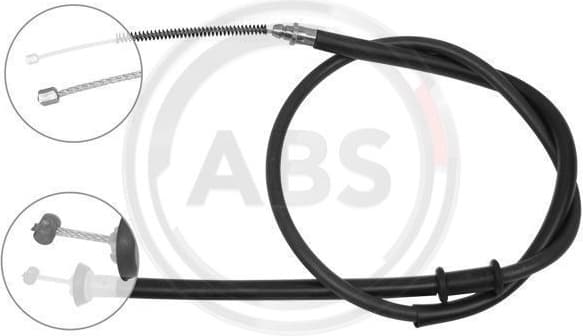 Cable Pull, parking brake K18126