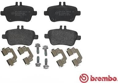 Brake pads rear, Top Quality P50091 - image 2