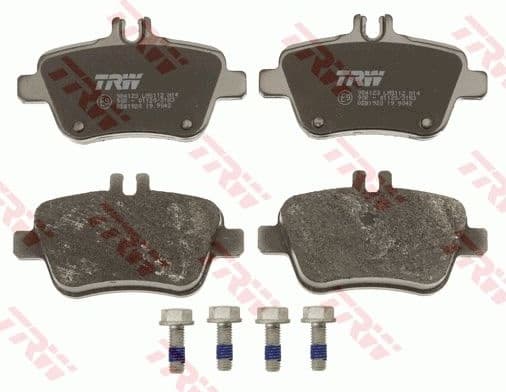 Brake pads rear, Top Quality GDB1920 - image 2