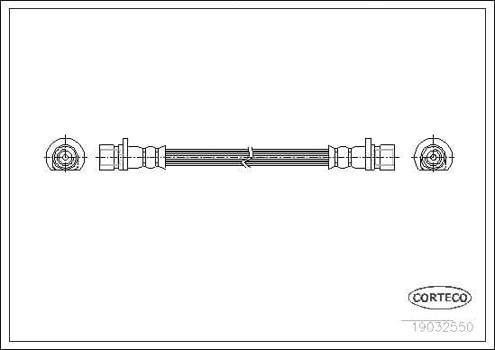 Brake Hose 19032550 - image 2