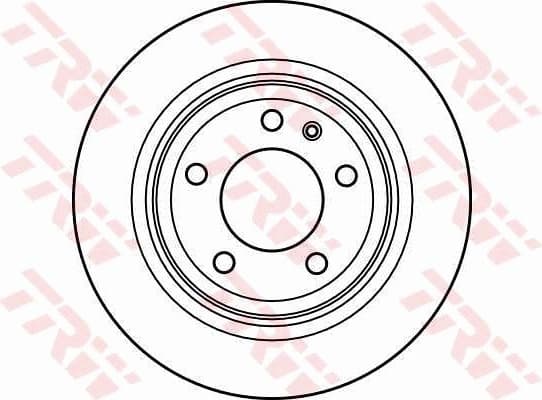 Brake Disc DF2557 - image 2