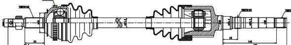 Drive Shaft 209039