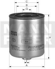 Fuel Filter WK9042X