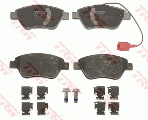 Brake Pad Set, disc brake COTEC GDB1654 - image 2