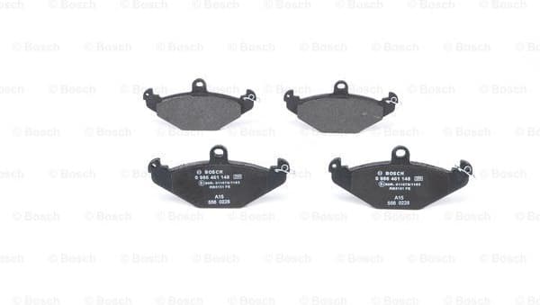 Brake Pad Set, disc brake 0986461148