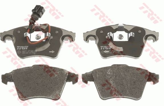 Brake pads front, Top Quality GDB1555 - image 2
